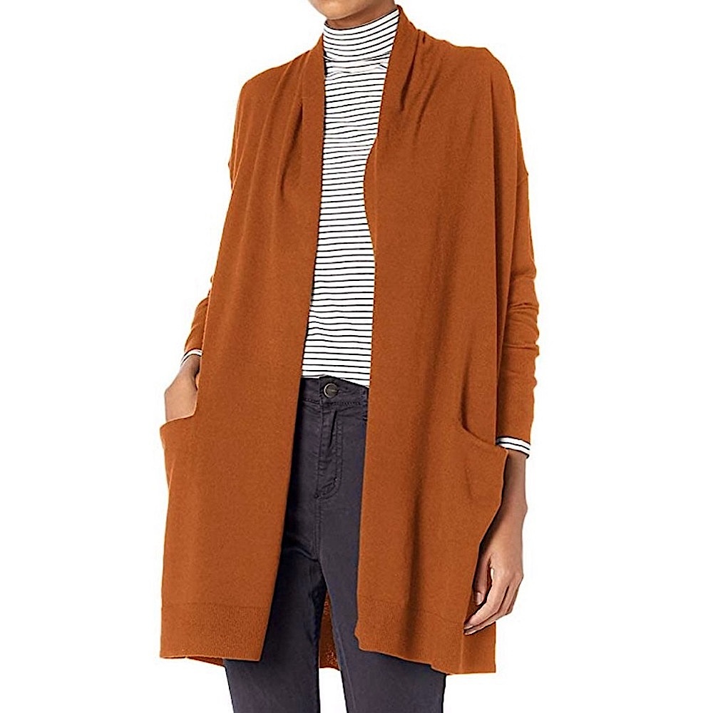 XL • Daily Ritual • Women's Long-Sleeve Cardigan Sweater